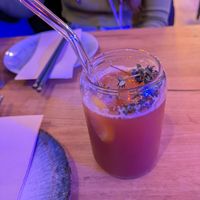 Thyme iced tea at Modoki Funky Roll in Barcelona