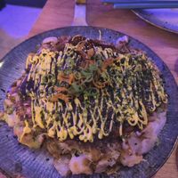 Okonomiyaki at Modoki Funky Roll in Barcelona