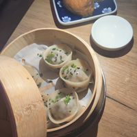 Dumplings at Modoki Funky Roll in Barcelona