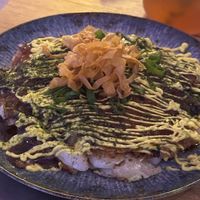 Okonomiyaki   at Modoki Funky Roll in Barcelona