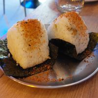 Spicy Shiitake Onigiri € 8,90 at Modoki Funky Roll in Barcelona