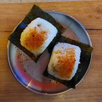 Onigiri at Modoki Funky Roll in Barcelona