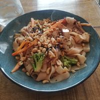 Om noodle bowl at The Vegan Shack in Panama City