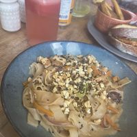 Satay Noodles  at The Vegan Shack in Panama City