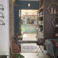 The entrance  at The Vegan Shack in Panama City