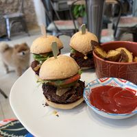 Burguer  at The Vegan Shack in Panama City