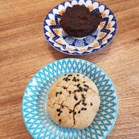 Brownie and Tahini Cookie at The Vegan Shack in Panama City