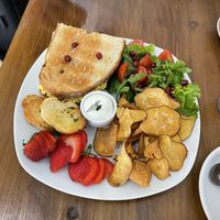 French brunch veganized  at Green Tree in Lisbon