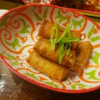 Lumpia's with soy protein at Cosmic Siargao in Siargao
