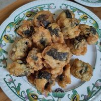 fried mushrooms at ZenV Garden  in Gloucester