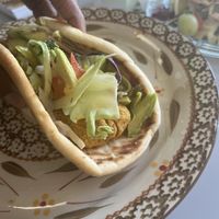 Baked falafel   at Good Wishes Cafe in Shreveport