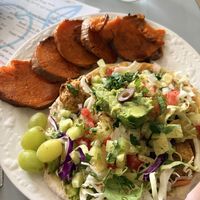 Falafel sandwich   at Good Wishes Cafe in Shreveport