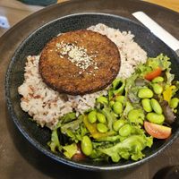 Hamburger Steak with rice ~28/4/24 at Hejo Eatery in Bandung