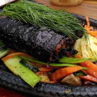 Seetangfilet at Vegan Living in Magdeburg