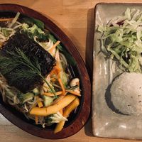 Seaweed filet  at Vegan Living in Magdeburg