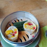 Decent dumplings at Vegan Living in Magdeburg