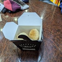 Vegan (and GF) veg dumplings at Brooklyn Dumpling Shop in New York City