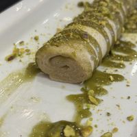 Pistachio pancake 8,50€  at Chocolate Bar Brugge in Bruges