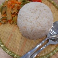 Vegan nonya curry chap chye set at Little Nonya's Cookies & Cuisine in Central Singapore