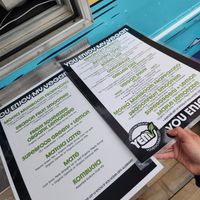 Menus at YEMVegan in Vineyard Haven