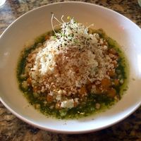 Vegan special of the day at Verde Mesa in San Juan