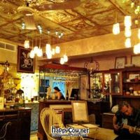 View of the interior, with a guitar player that night at Verde Mesa in San Juan