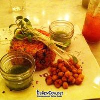 The Arroz Verde Mesa-- I still dream of this! at Verde Mesa in San Juan