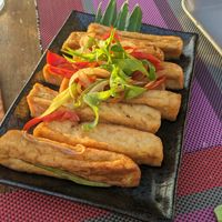 Tofu Stir Fry at Aroi Makmak Thai Station in San Juan Siquijor