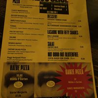 Menu #Veganuary at FALCO'SLICE in Berlin