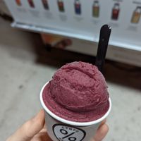 Acai sorbet at Cento % Gelato in Abu Dhabi
