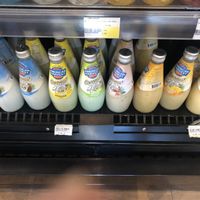 Soya drinks  at LEEN Outlet Market in Abu Dhabi