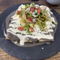 Enfrijoladas   at Tazon de Barro in Guanajuato