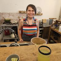 Owner Lucy at Tazon de Barro in Guanajuato