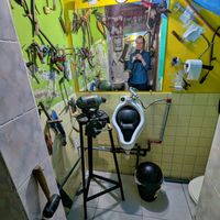 Bathroom at Casa de La Abuela in Quito