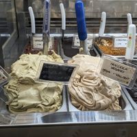 Two flavours at Gelateria Terzo Cerchio - Maqueda in Palermo