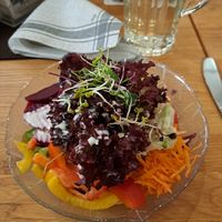 Veganer gemischter Salat at Zum Stift in Kempten