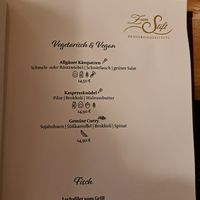 Karte Stand Januar 2024 at Zum Stift in Kempten