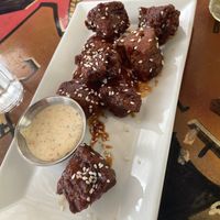 Korean wings  at Urban Vegan Kitchen in New York City