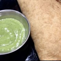 Chorizo mozzarella empanada   at Urban Vegan Kitchen in New York City