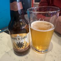 OMME GANG Beer - WITTE  at Urban Vegan Kitchen in New York City
