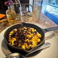 Mac n' Cheeze W Seitan Bacon at Urban Vegan Kitchen in New York City