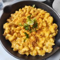 Mac n cheese at Urban Vegan Kitchen in New York City