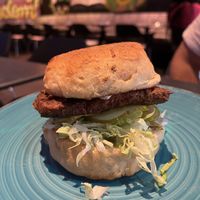 Spicy tofu sandwichh  at Urban Vegan Kitchen in New York City