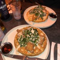 Chicken & waffles   at Urban Vegan Kitchen in New York City