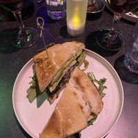 Tofu breakfast sandwich   at Urban Vegan Kitchen in New York City