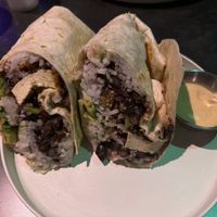The get right within burrito  at Urban Vegan Kitchen in New York City