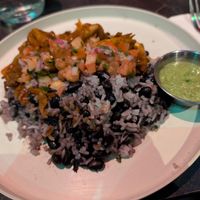 omar’s coming mushroom asada at Urban Vegan Kitchen in New York City