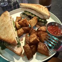   at Urban Vegan Kitchen in New York City