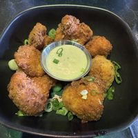 Buffalo cauliflower bites  at Urban Vegan Kitchen in New York City