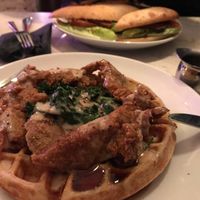 Chick ‘un Waffles!  at Urban Vegan Kitchen in New York City